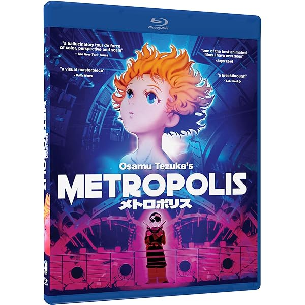 Metropolis [Blu-ray]: Amazon.co.uk: Rintaro, Iwao Yamaki, Osamu